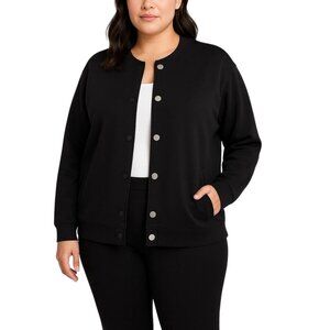 SPANX Ponte Bomber Tailored Jacket